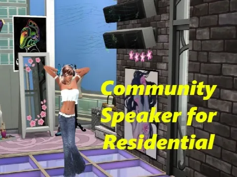Community Speaker for Residential