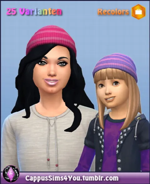 Set RC hat with stripes