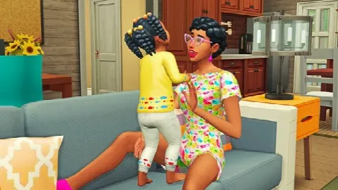 Mommy & Toddler Laugh Pose Pack