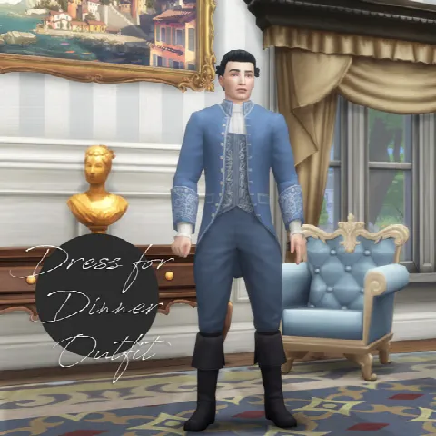 TS3 to TS4 Dress for Dinner Outfit Conversion
