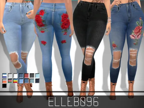 Trendy Ripped Jeans