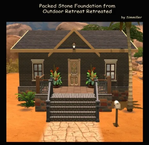 Packed Stone Foundation