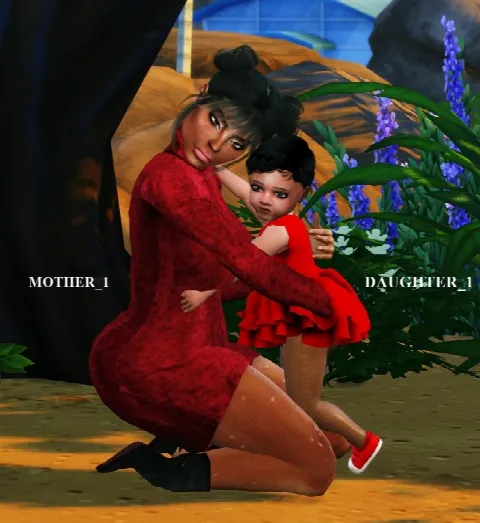 MOTHER n DAUGHTER Poses