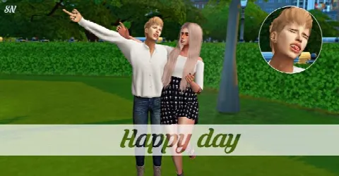 Happy Day poses