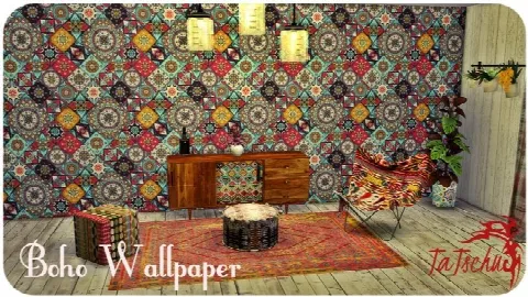 Boho Wallpaper Set