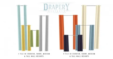 Drapery Delights Curtain Set