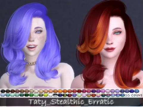 Stealthic Erratic hair retextures