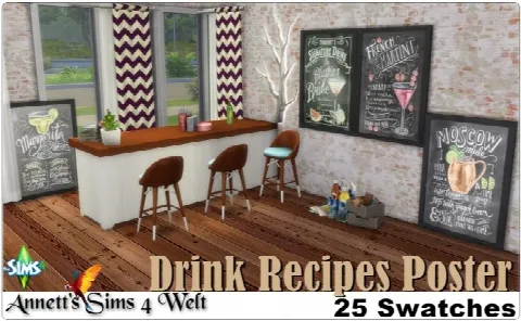 Drink Recipes Poster