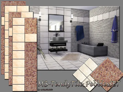 MB Trendy Tile Pebble SET