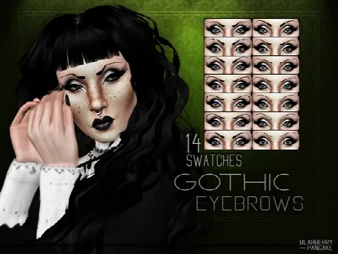 Gothic Eyebrows