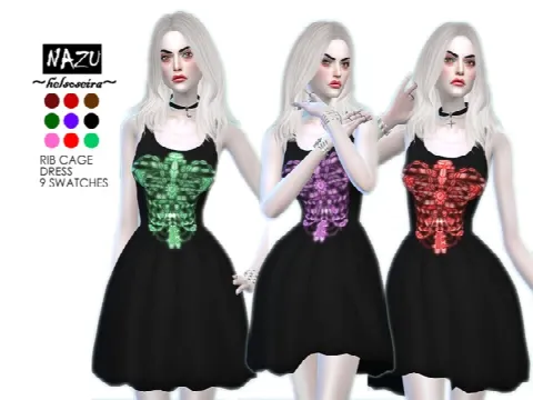 NAZU Rib cage dress