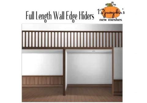 Full Length Wall Edge Hiders