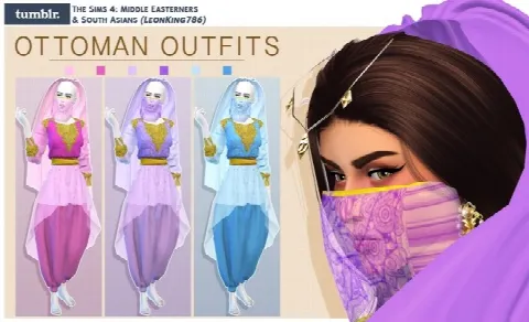 Ottoman Outfits recoloured