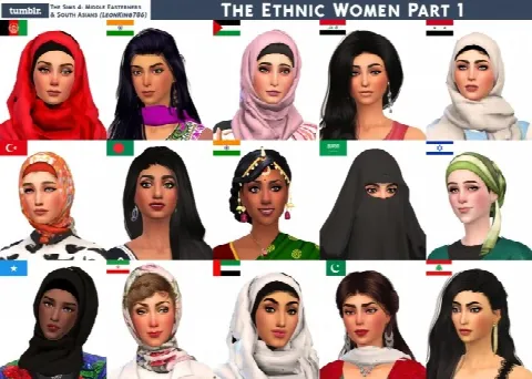 Ethnic Women Part 1