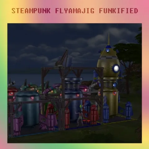 Steampunk Flyamajig Funkified by Simmiller, Sims 4 miscellaneous CC – image 3