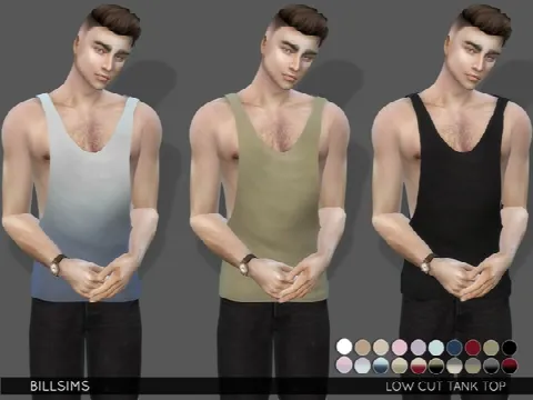 Low Cut Tank Top