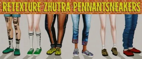 Zhutra​ pennant sneakers