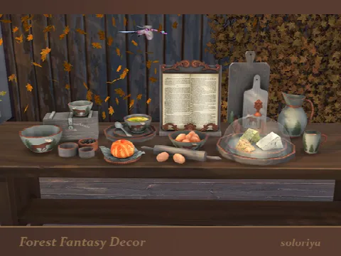 Forest Fantasy Decor set