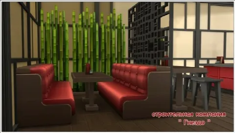 Japan restaurant by Sims3 By Mulena, Sims 4 community lots CC – image 4