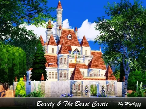 Beauty & The Beast Castle