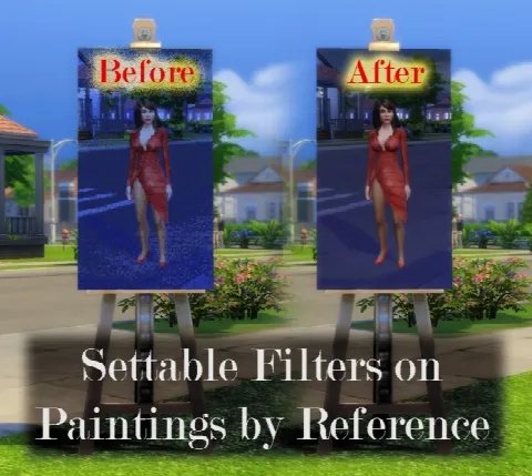 Set Filters on Paintings by Reference