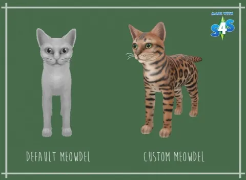 Bengal Cat Skin for S4S previewer