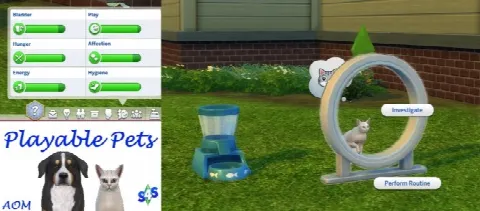 Playable Pets mod
