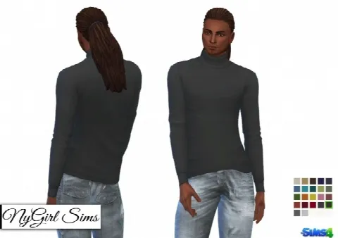 Untucked Turtleneck