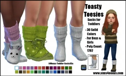 Toasty Toesies socks