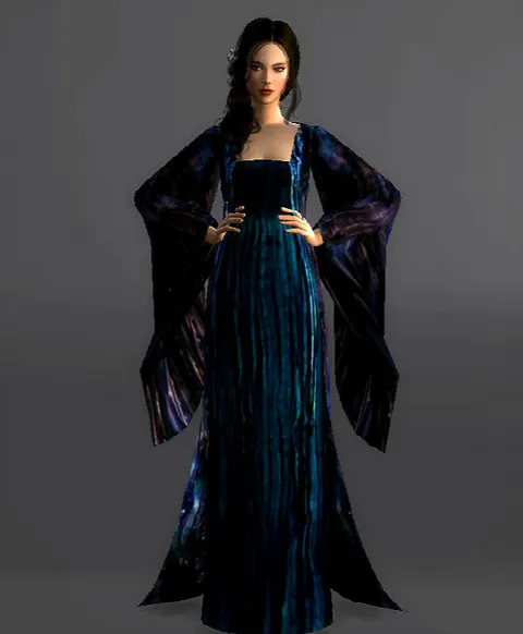 Water Gown / Funeral Gown Padme Amidala