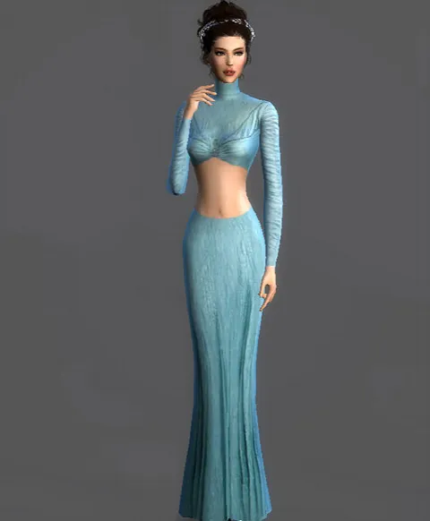 Blue Homecoming Dress Padme Amidala