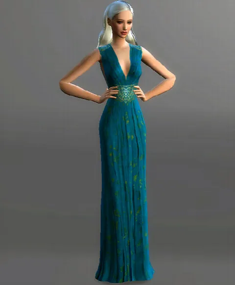 Simplified Qarth Gown Daenerys Targaryen