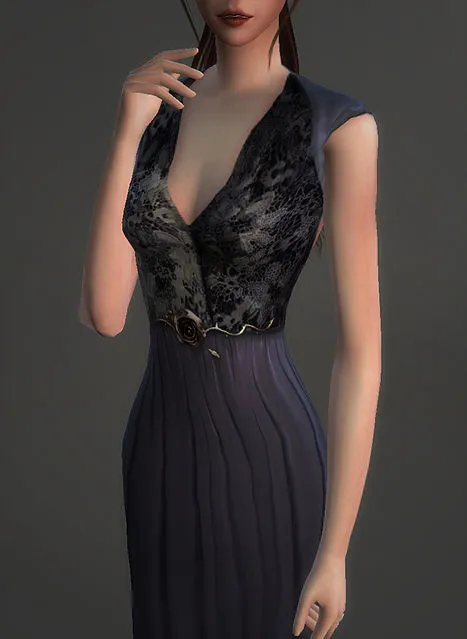 Rose Brocade Dress Margaery Tyrell