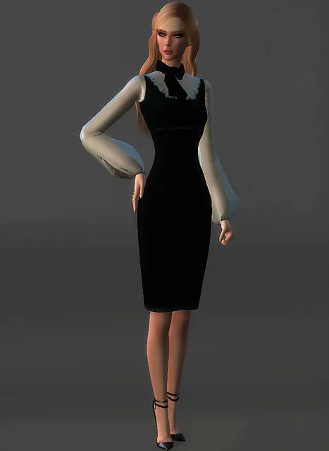 Velvet Victoriana Dress