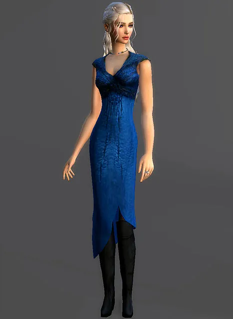 Dragonscale Dress Daenerys Targaryen