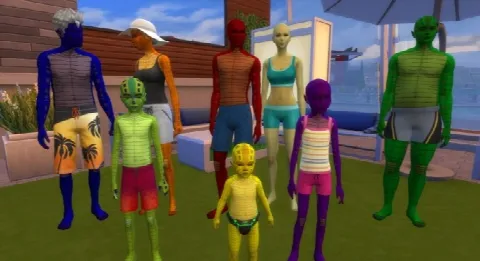 Lizard Alien Skin Override