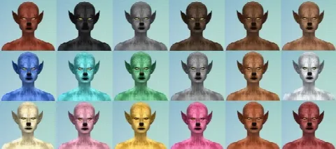 Werewolf Skins Vampire Variant + No Random