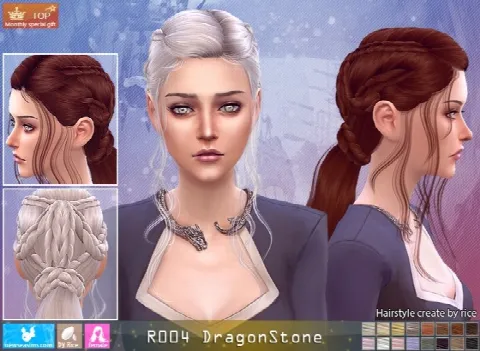 R004 DragonStone hair (Pay)