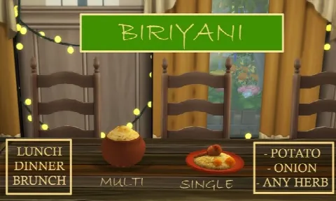 Biriyani Custom Food