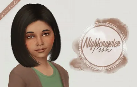 Nightcrawler Posh Hair Kids Version