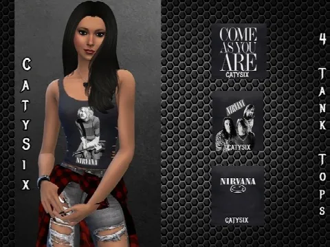 Nirvana Tank Tops
