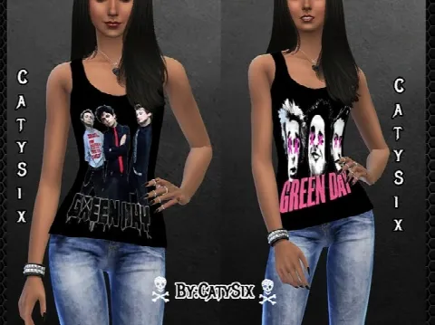 Green Day Tank Tops
