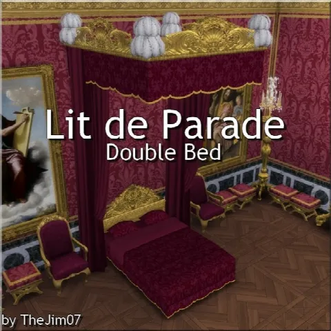 Lit de Parade Double Bed