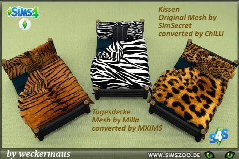WildLife bed deco