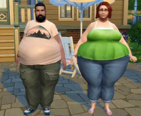 Physique Range Increaser and Decreaser by df1112, Sims 4 CAS mod – image 2