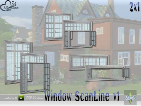 Window Set Scan Line 2×1 v2