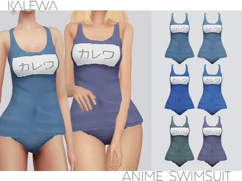 Anime Swimsuit