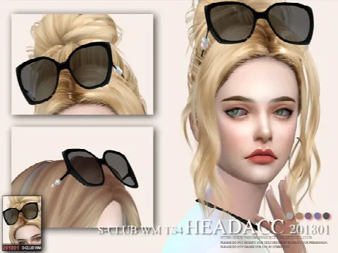 Glasses Head acc F 201801