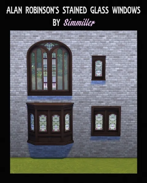 Alan Robinson’s Stained Glass Windows