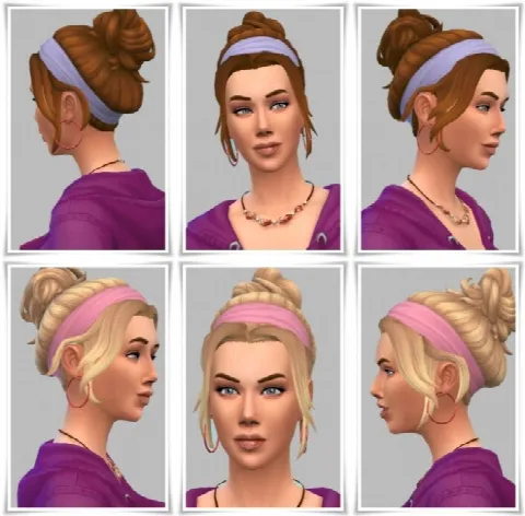 Clean SideBangs female hair
